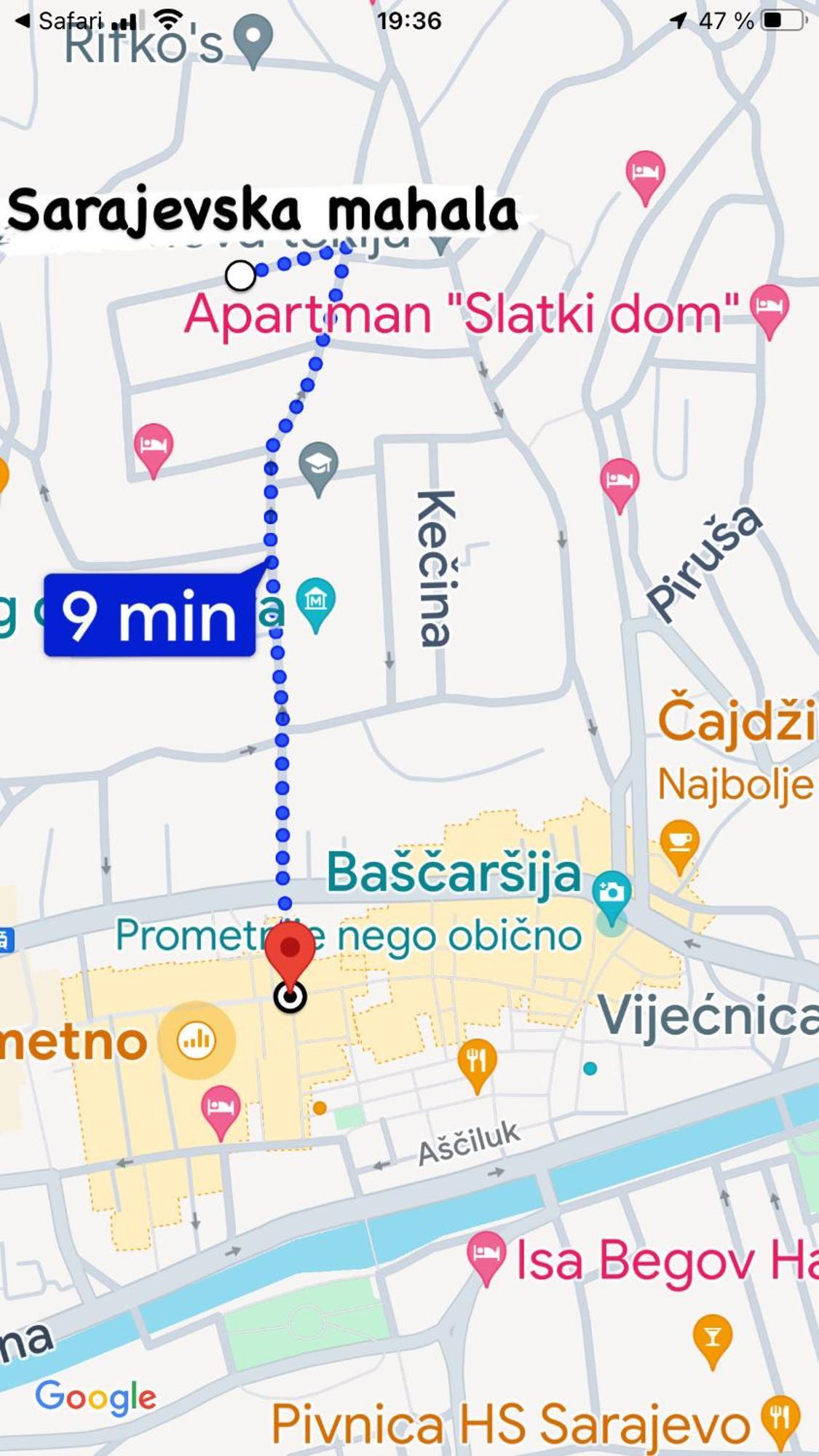 Sarajevska Mahala Apartman Szarajevó Kültér fotó
